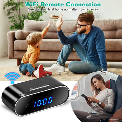 HD 1080P Wi-Fi Alarm Clock Camera - A-1 Thread Vault