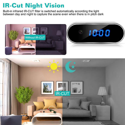 HD 1080P Wi-Fi Alarm Clock Camera - A-1 Thread Vault