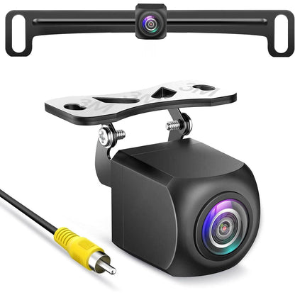 HD Backup Camera, Metal Housing 170 Degree Wide View Angle License Plate Rear View Camera (Refurbished) - A-1 Thread Vault