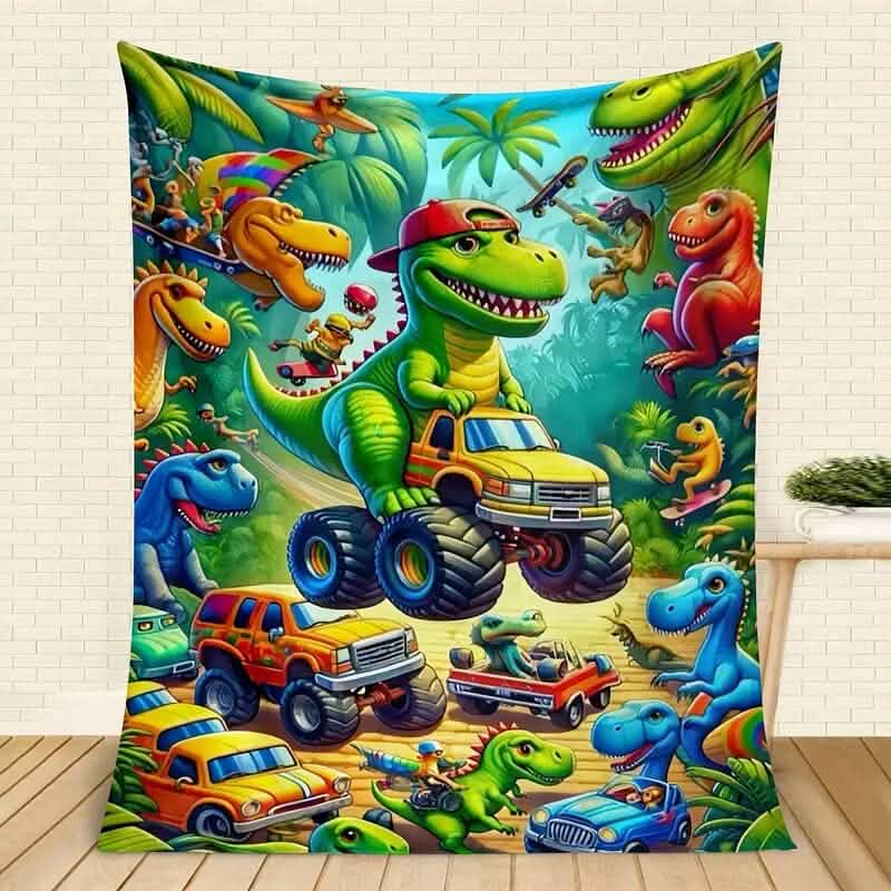HD Digital Print Flannel Throw Blanket - A-1 Thread Vault