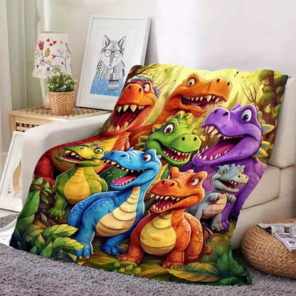 HD Digital Print Flannel Throw Blanket - A-1 Thread Vault