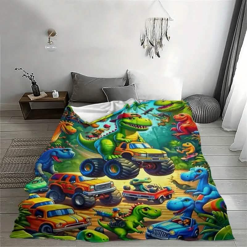 HD Digital Print Flannel Throw Blanket - A-1 Thread Vault