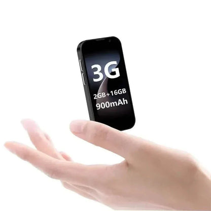 HD Mini Pocket-Sized Unlocked Smartphone for Android with WiFi, GPS, Touch Screen, and Dual SIM Slots - A-1 Thread Vault