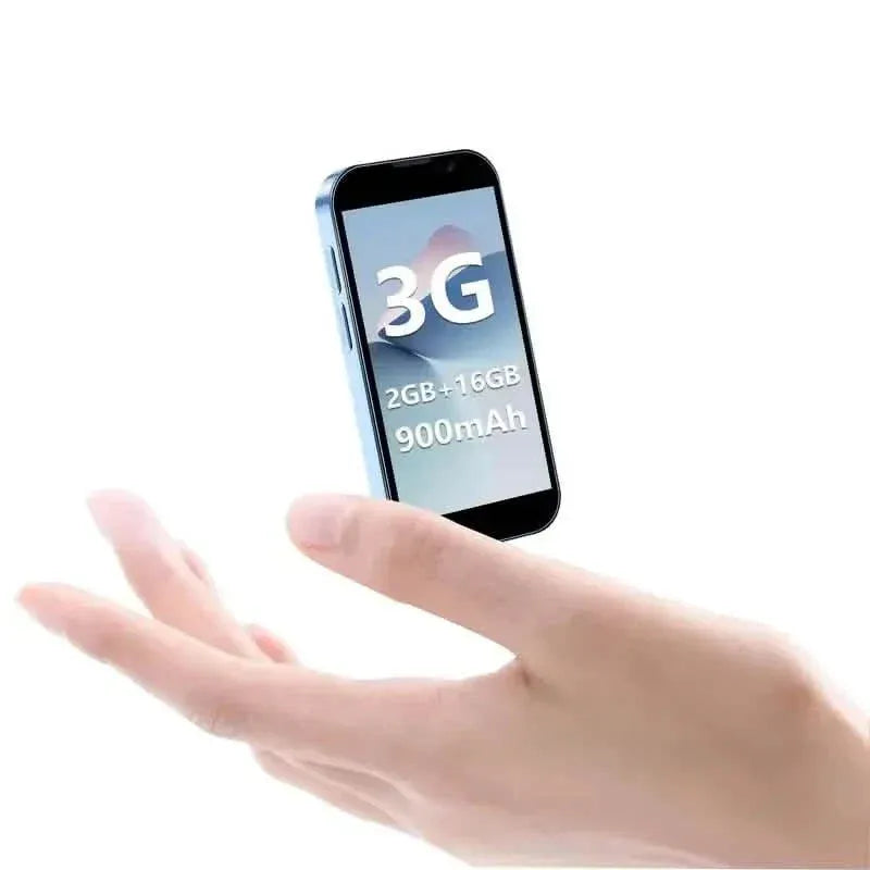 HD Mini Pocket-Sized Unlocked Smartphone for Android with WiFi, GPS, Touch Screen, and Dual SIM Slots - A-1 Thread Vault