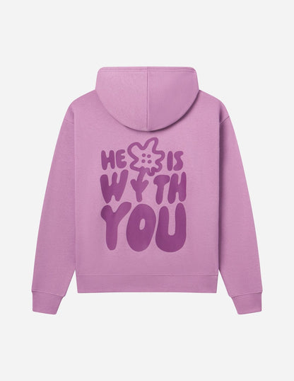 He Is With You Unisex Hoodie - A-1 Thread Vault