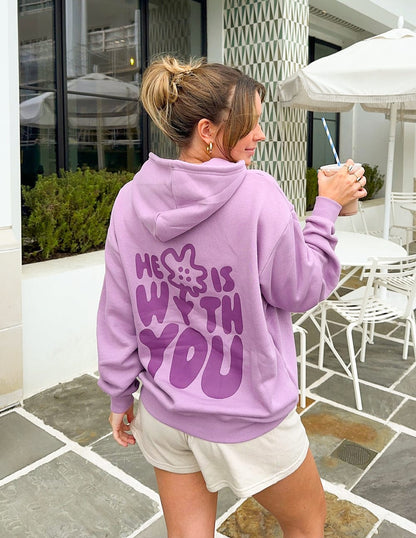 He Is With You Unisex Hoodie - A-1 Thread Vault
