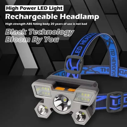 Headlamp With Built In Battery USB Rechargeable - A-1 Thread Vault