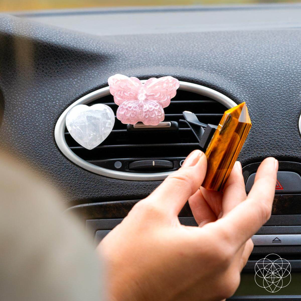 Healing Butterfly – Crystal Car Kit of Safety - A-1 Thread Vault