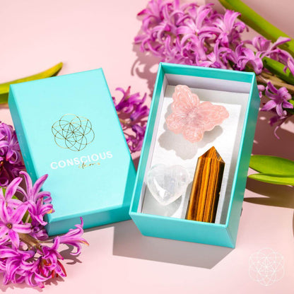 Healing Butterfly – Crystal Car Kit of Safety - A-1 Thread Vault