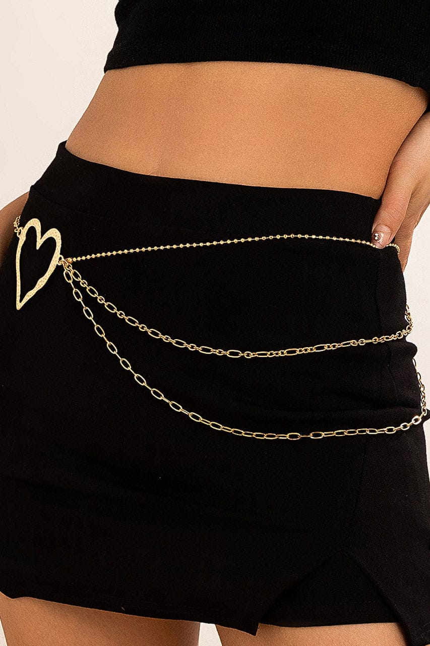 Heart O-Ring Belly Chain - A-1 Thread Vault