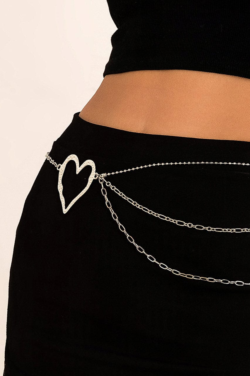 Heart O-Ring Belly Chain - A-1 Thread Vault