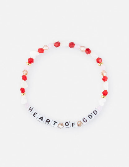 Heart of God Letter Bracelet - A-1 Thread Vault