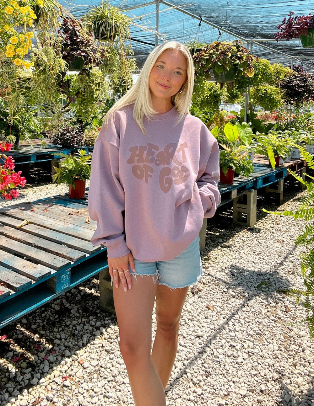Heart of God Unisex Crewneck - A-1 Thread Vault