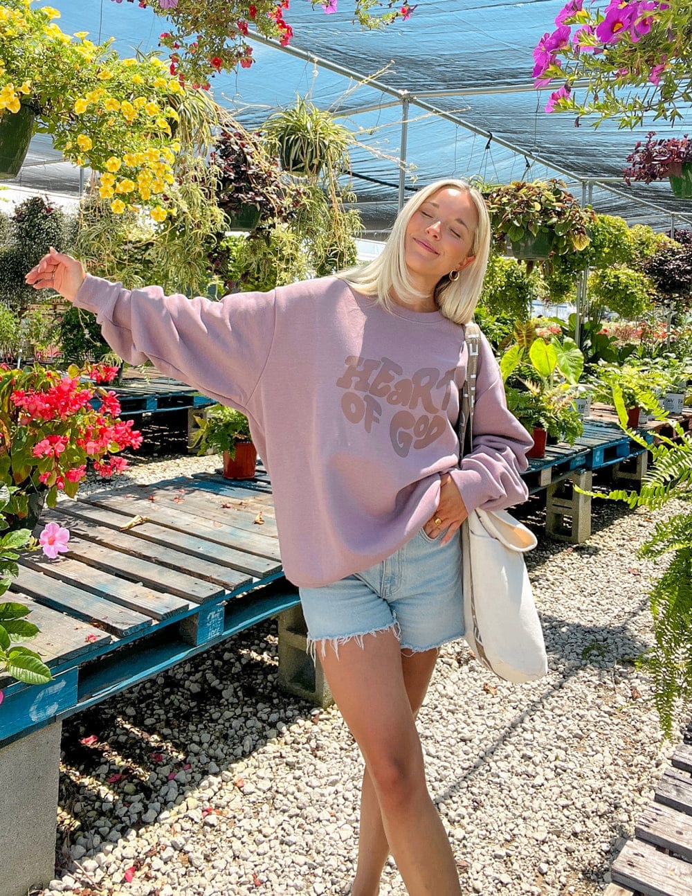 Heart of God Unisex Crewneck - A-1 Thread Vault