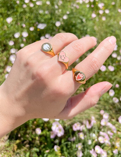 Heart Signet Ring - A-1 Thread Vault