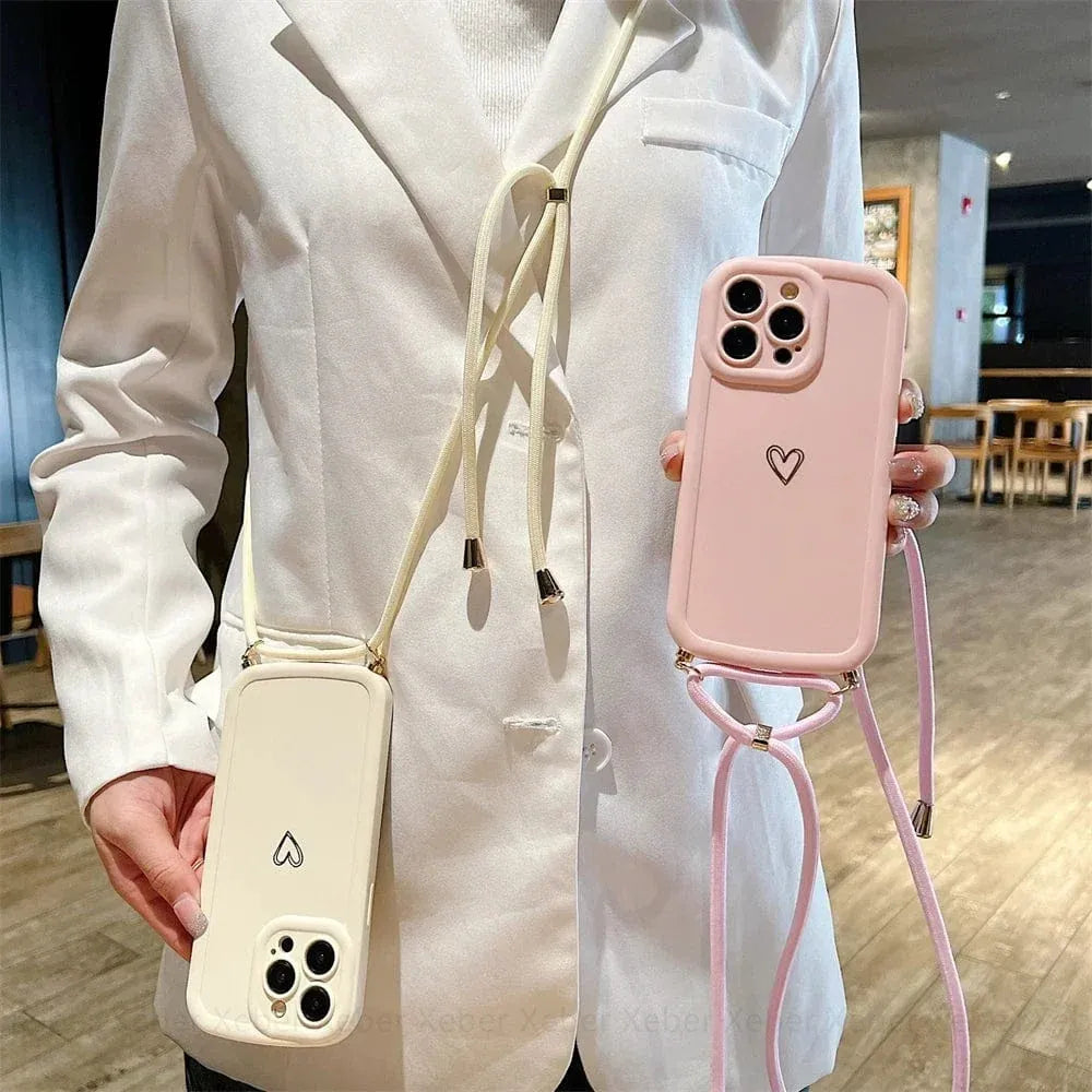 HeartLink Crossbody iPhone Case - A-1 Thread Vault