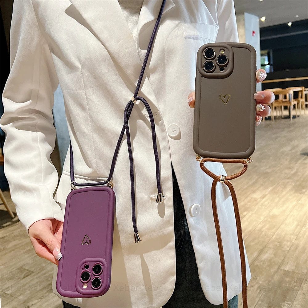 HeartLink Crossbody iPhone Case - A-1 Thread Vault