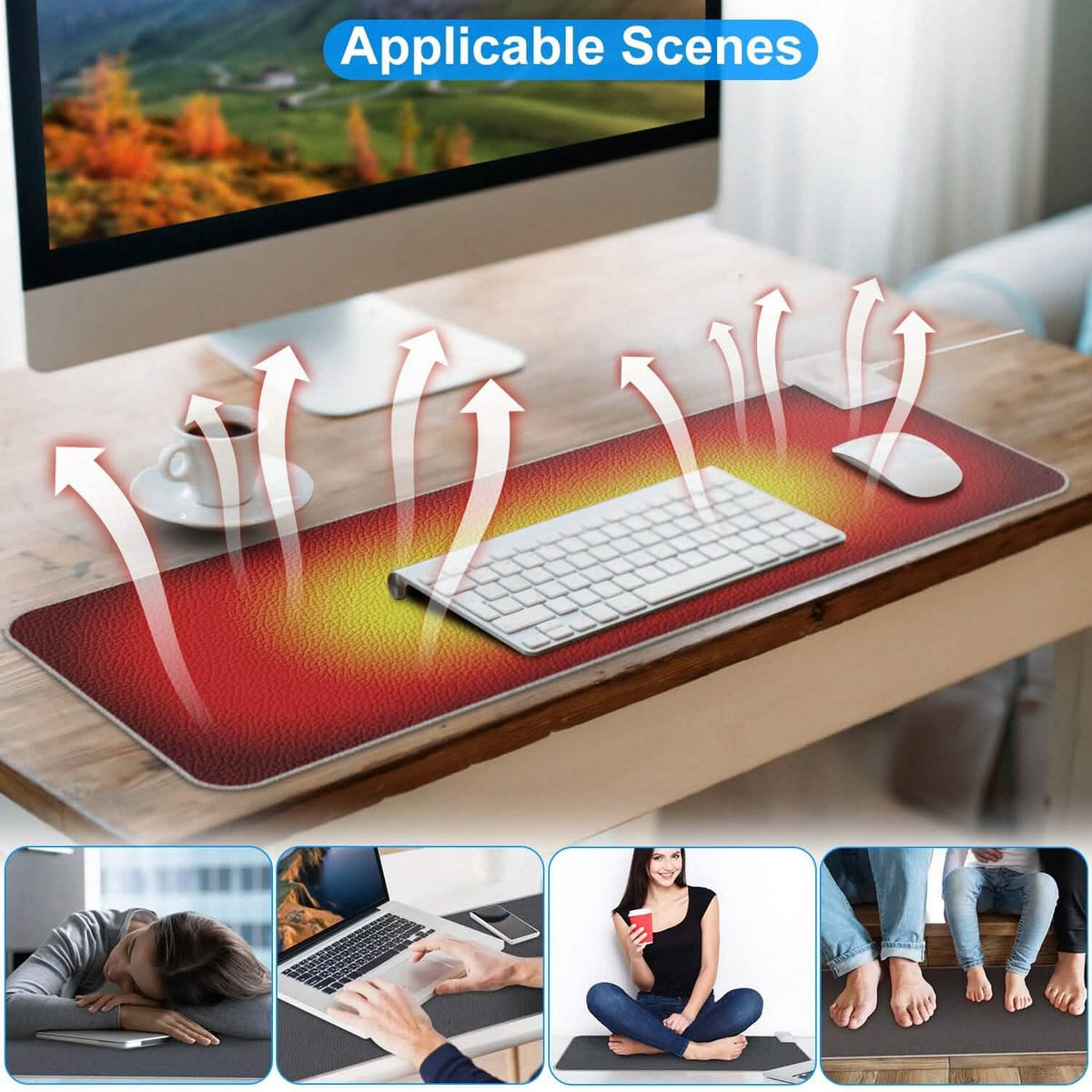 Heated Gaming Mouse Pad Large - A-1 Thread Vault