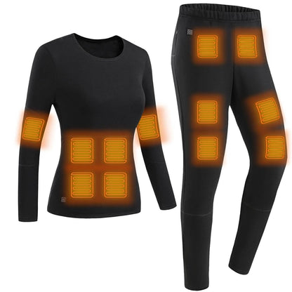 Heated Underwear Long Shirt and Pants Set - A-1 Thread Vault