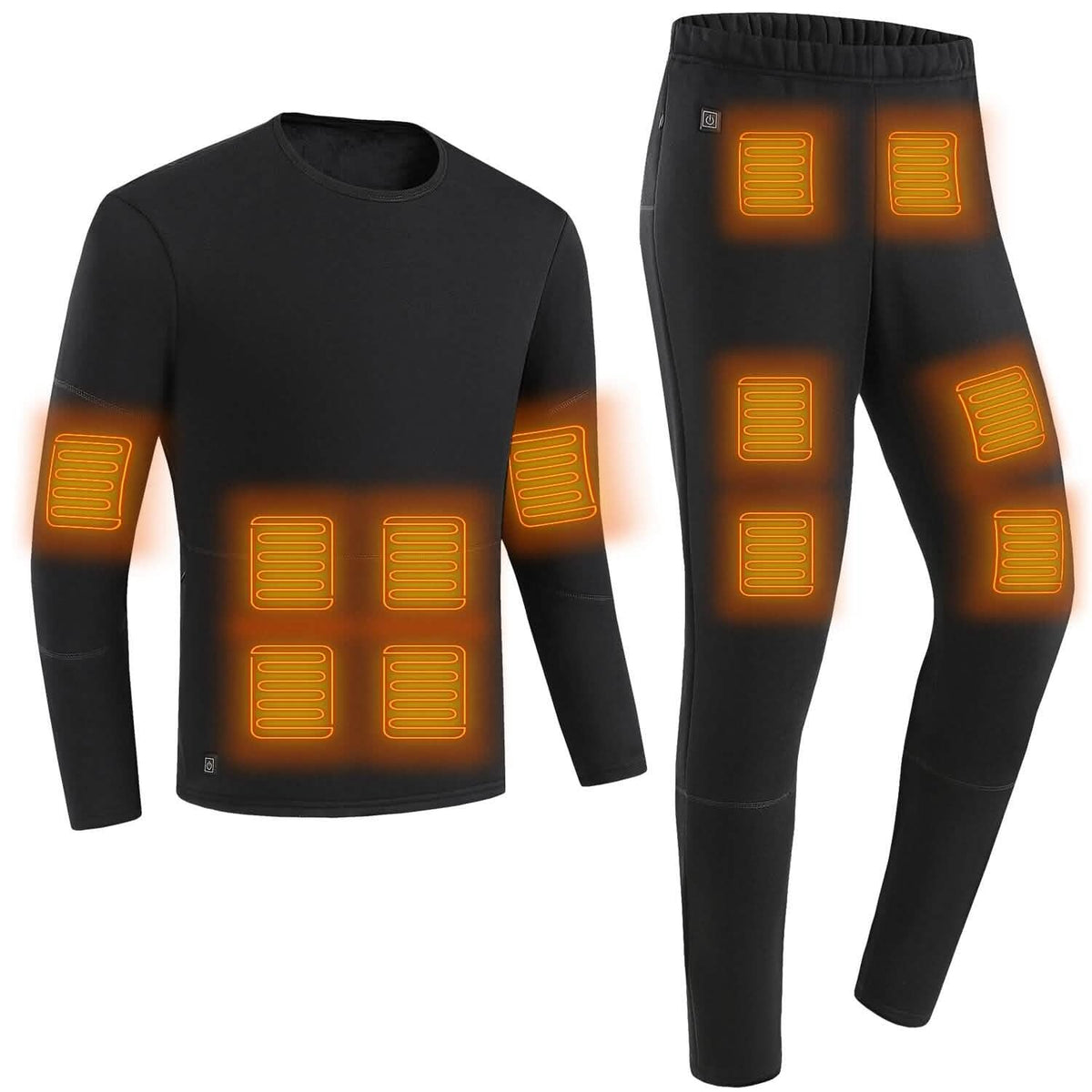 Heated Underwear Long Shirt and Pants Set - A-1 Thread Vault