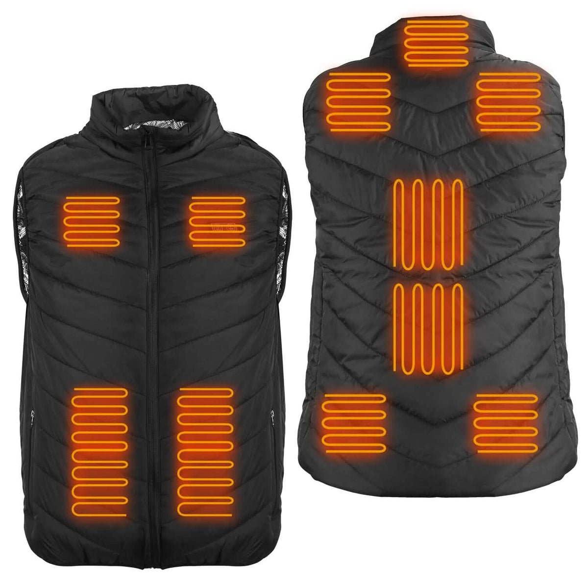 Heated Vest Electric USB Jacket with 3 Temperature Levels - A-1 Thread Vault