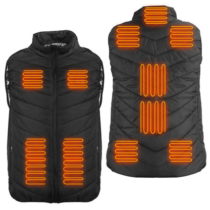 Heated Vest Electric USB Jacket with 3 Temperature Levels - A-1 Thread Vault