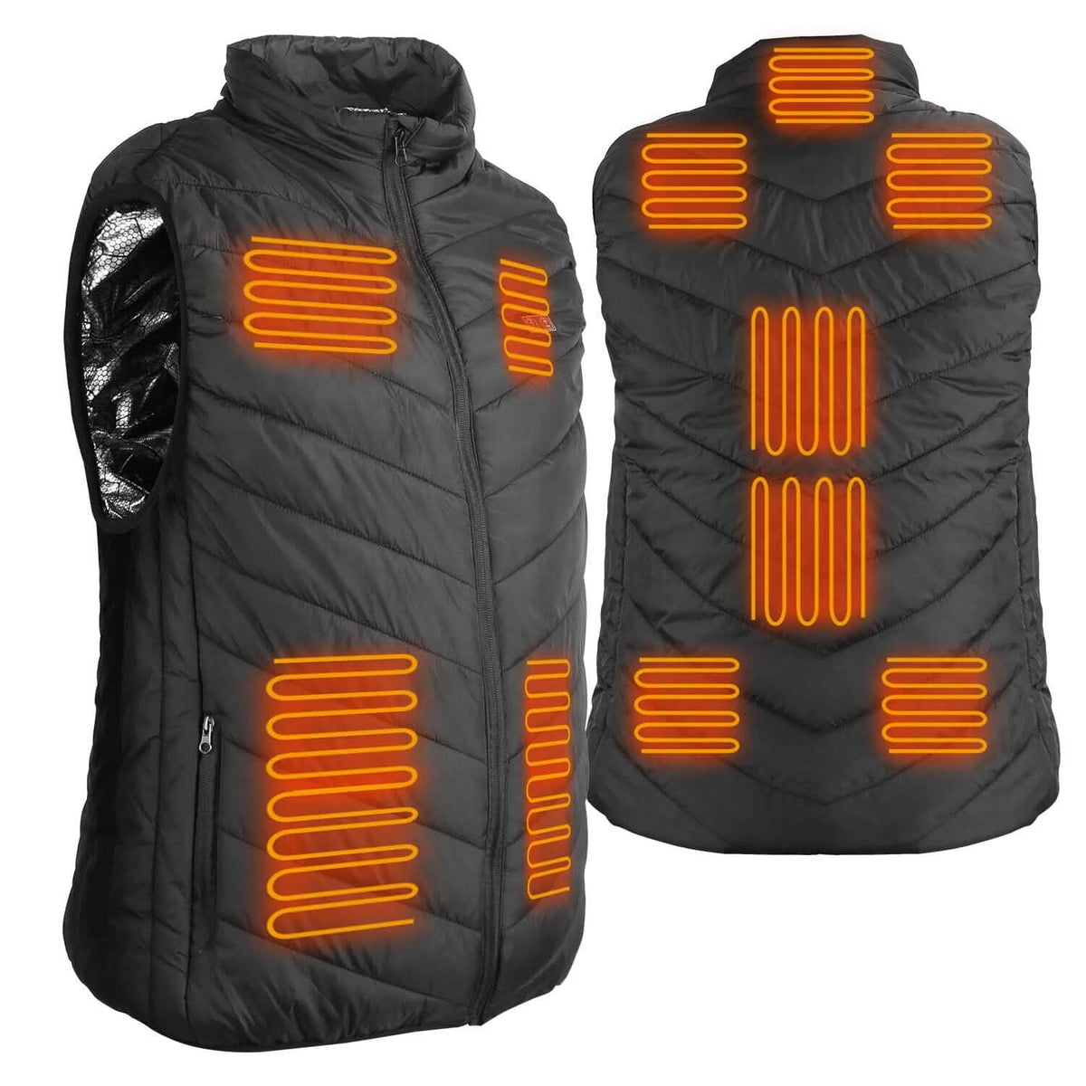 Heated Vest Electric USB Jacket with 3 Temperature Levels - A-1 Thread Vault