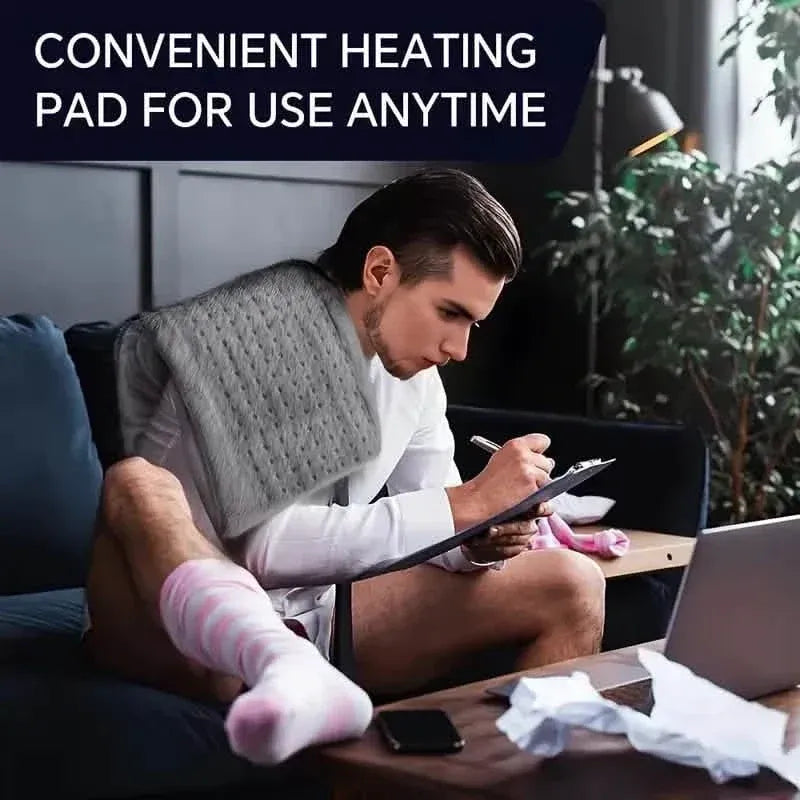 Heating Pad 12x24 Inch Soft Flannel with 4 Heat Levels Up To 150°F and 2-Hour Auto-Off - A-1 Thread Vault