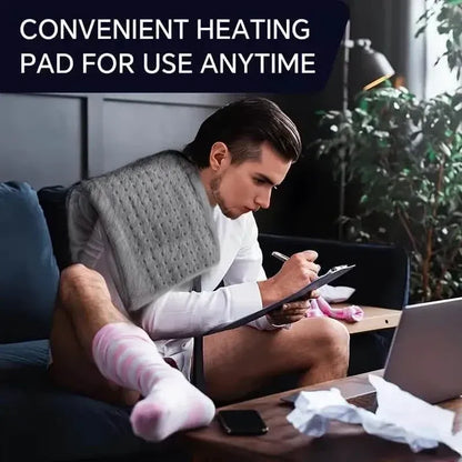 Heating Pad 12x24 Inch Soft Flannel with 4 Heat Levels Up To 150°F and 2-Hour Auto-Off - A-1 Thread Vault
