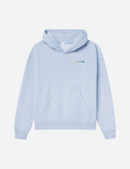 Heaven Heather Grey Unisex Hoodie - A-1 Thread Vault
