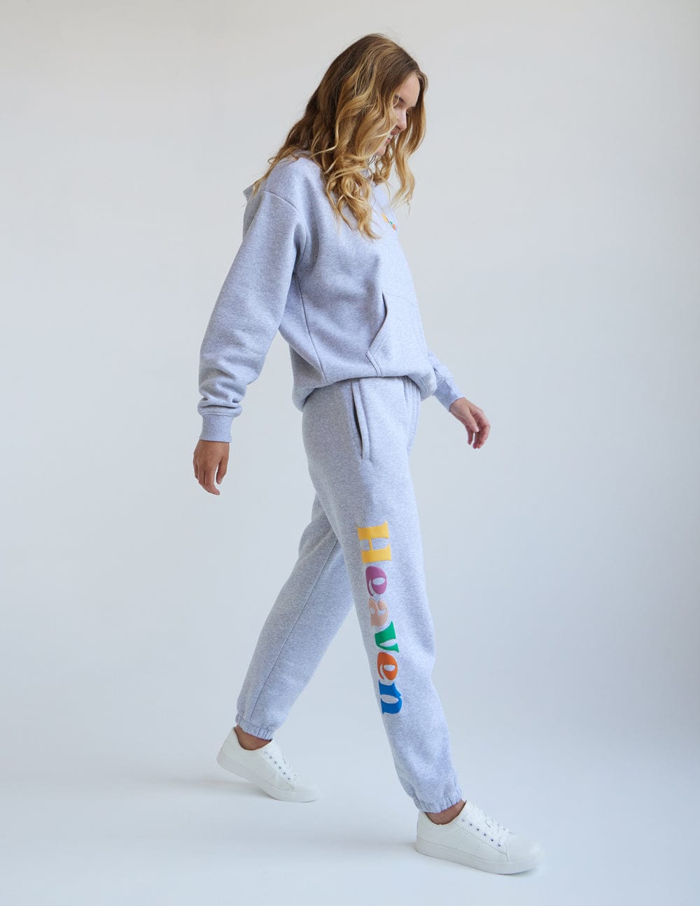 Heaven Heather Grey Unisex Hoodie - A-1 Thread Vault