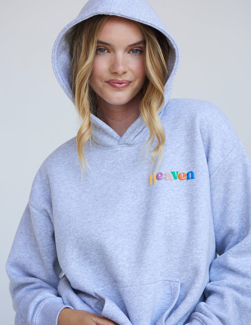 Heaven Heather Grey Unisex Hoodie - A-1 Thread Vault