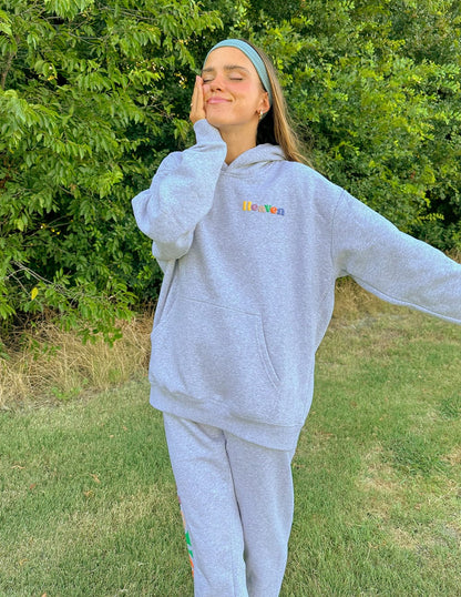 Heaven Heather Grey Unisex Sweatpant - A-1 Thread Vault