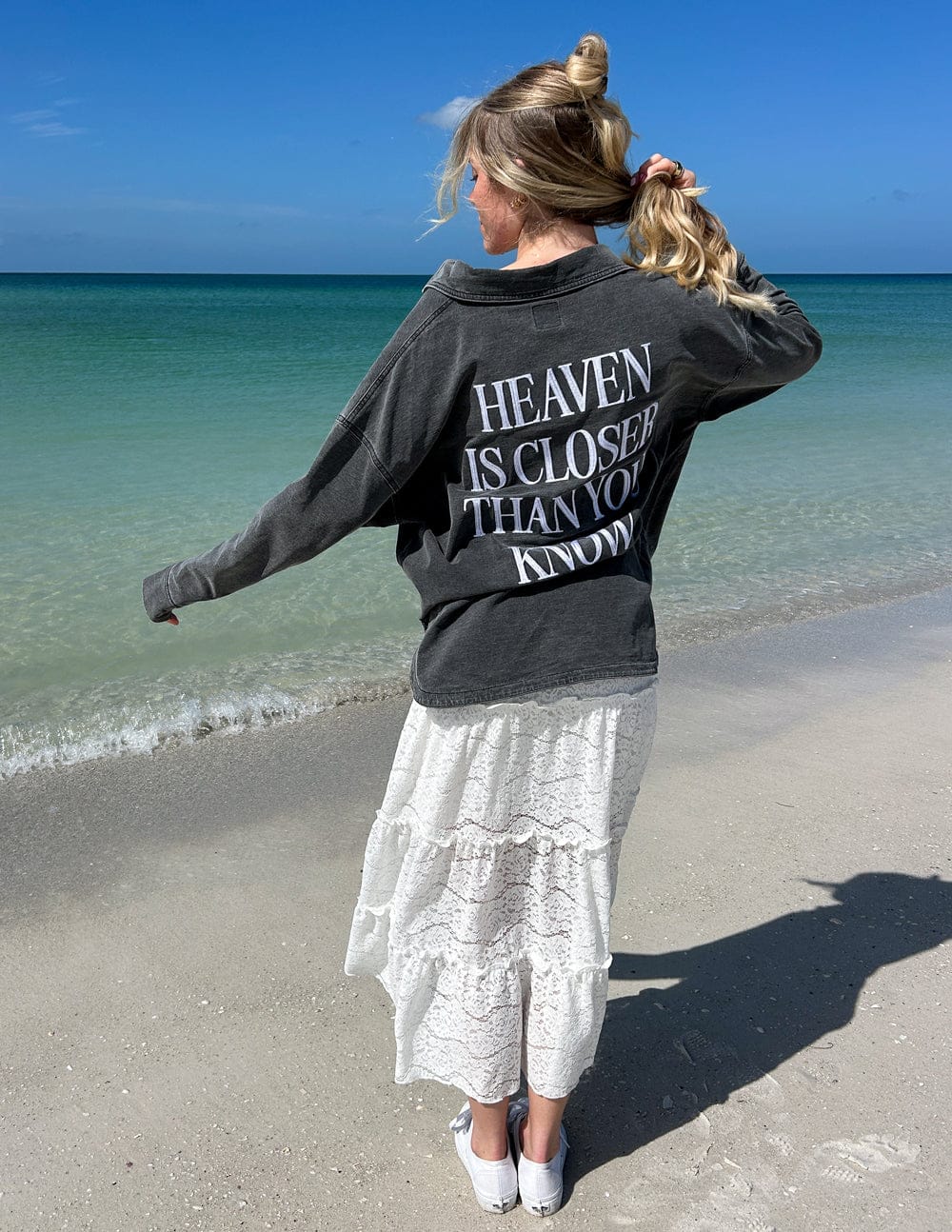 Heaven Is Closer Shacket - A-1 Thread Vault