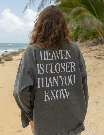 Heaven Is Closer Shacket - A-1 Thread Vault
