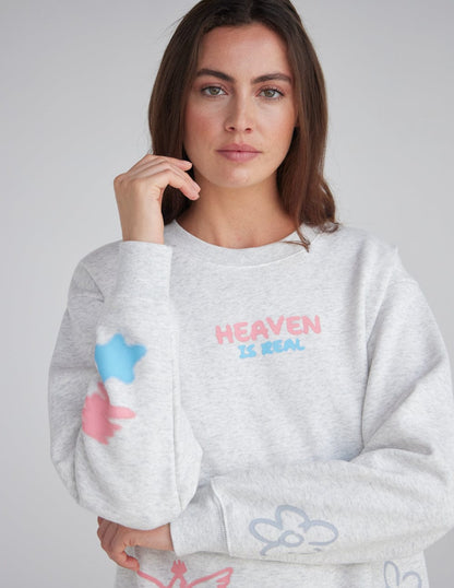 Heaven Is Real Unisex Crewneck - A-1 Thread Vault