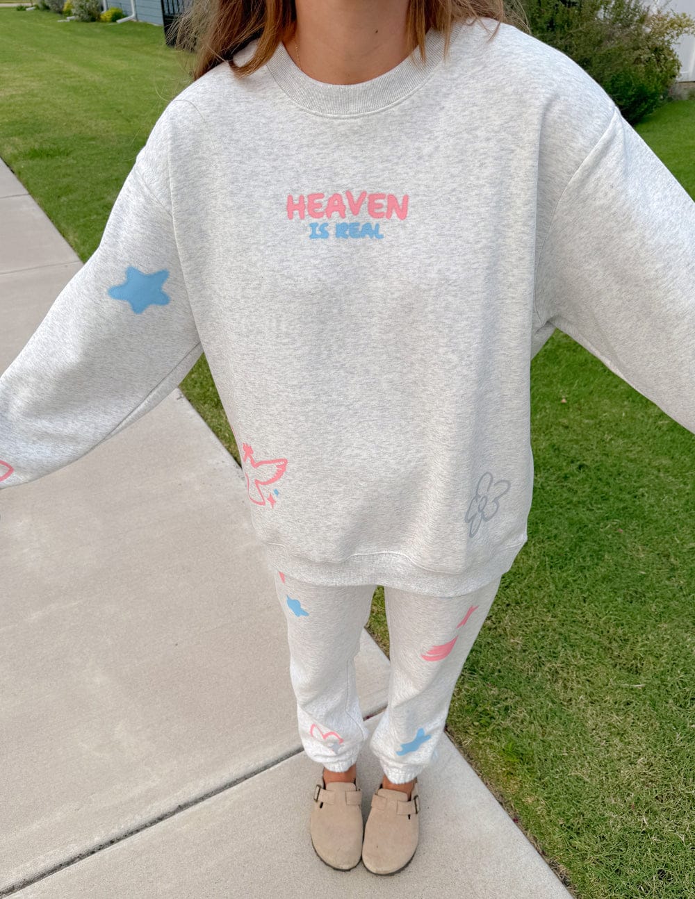 Heaven Is Real Unisex Crewneck - A-1 Thread Vault