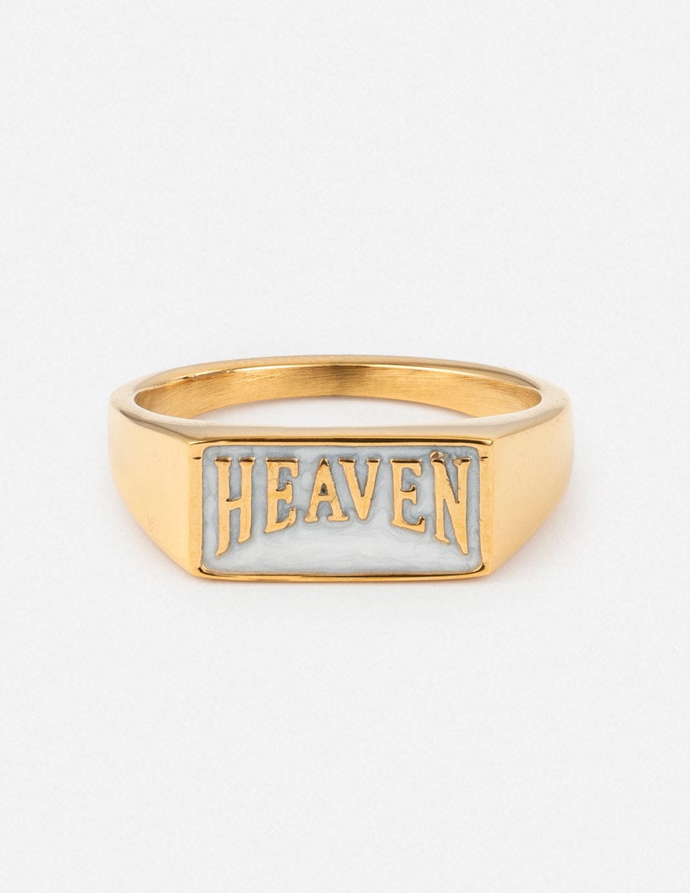 Heaven Rectangular Signet Ring - A-1 Thread Vault