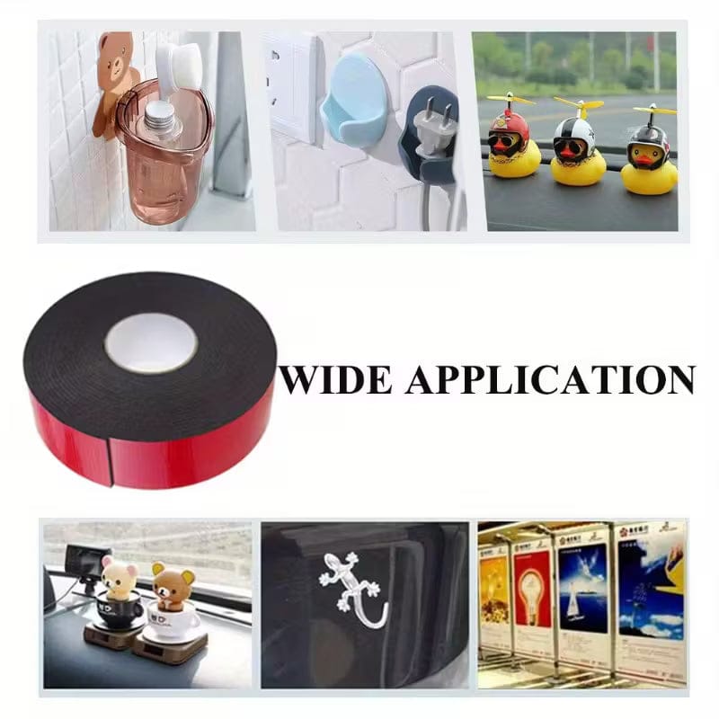 Heavy-Duty Dual-Sided Waterproof Tape 16mm x 196.85in – Strong, No-Residue Adhesive for Home & Auto - A-1 Thread Vault
