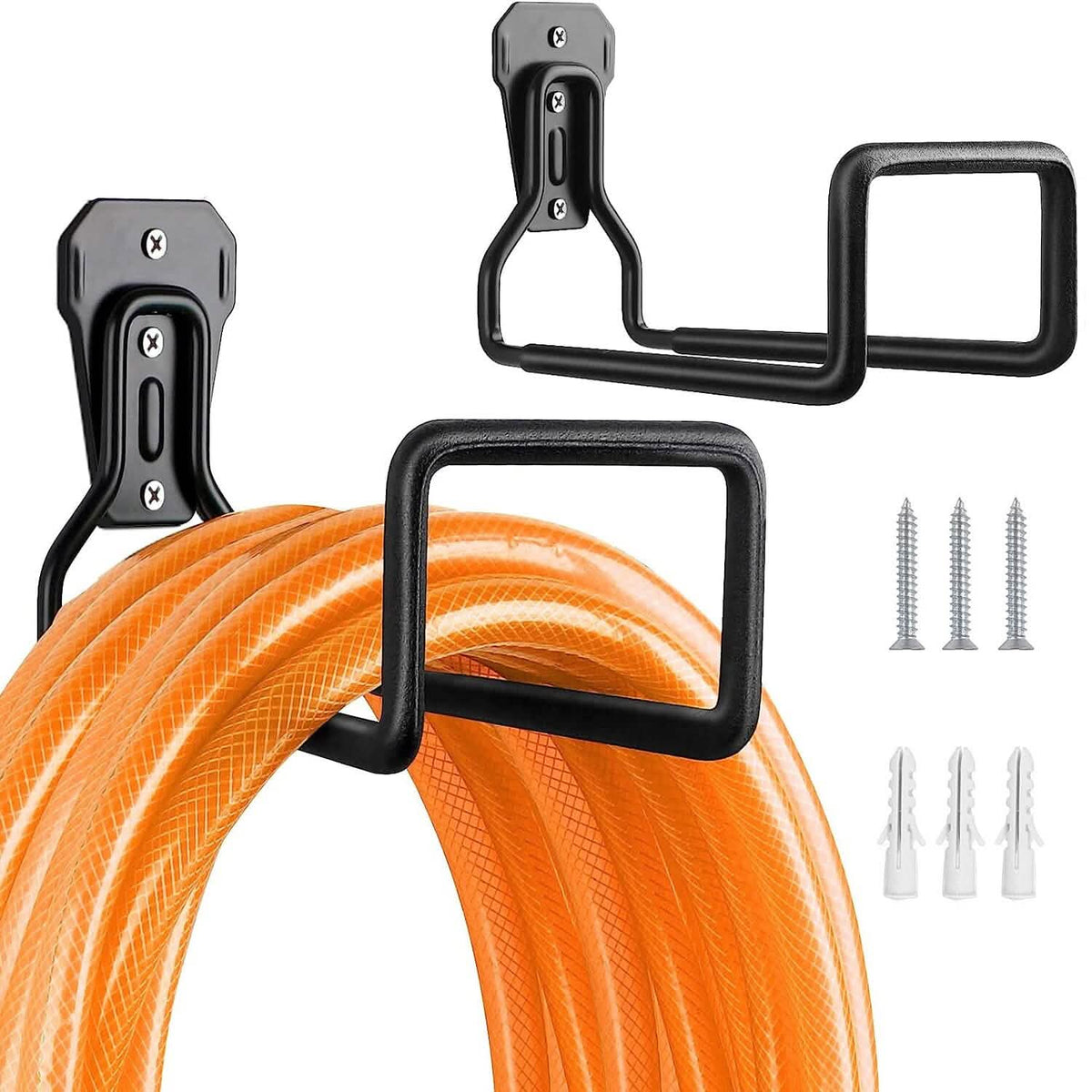 Heavy Duty Iron Hose Holder Wall Mounted - A-1 Thread Vault