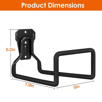 Heavy Duty Iron Hose Holder Wall Mounted - A-1 Thread Vault
