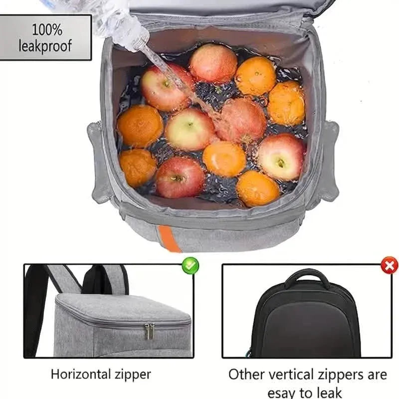 Heavy Duty Oxford Fabric Cooler Backpack - A-1 Thread Vault