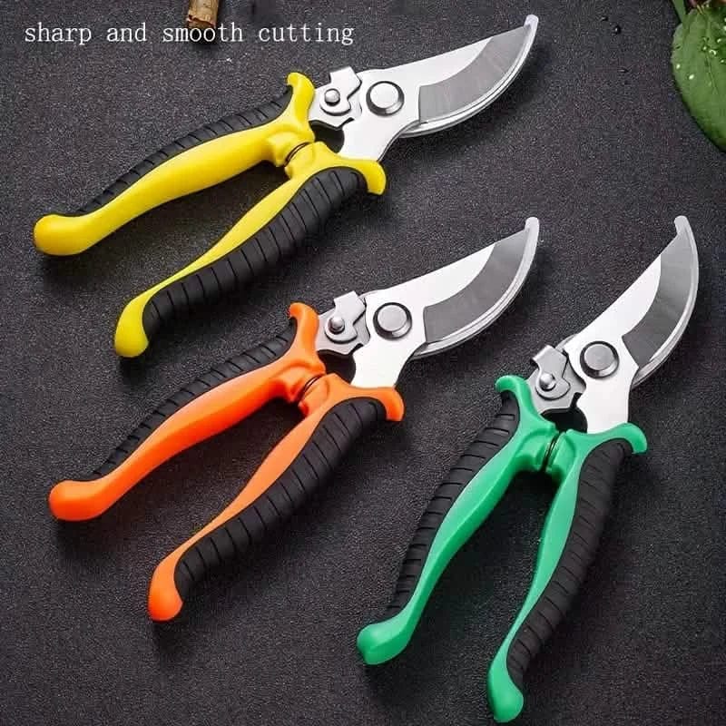 Heavy Duty Pruning Shears with Rust Proof Stainless Steel Blades Handheld Gardening Tools - A-1 Thread Vault