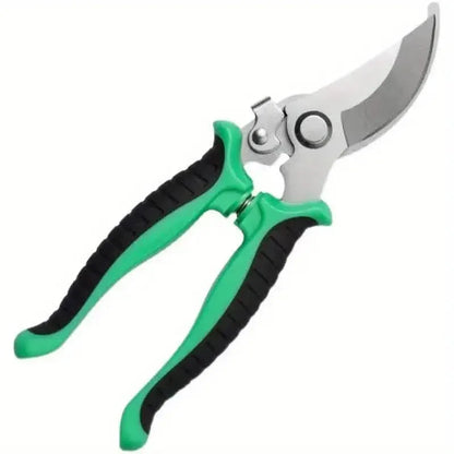Heavy Duty Pruning Shears with Rust Proof Stainless Steel Blades Handheld Gardening Tools - A-1 Thread Vault