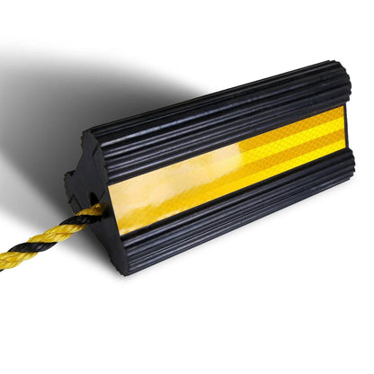 Heavy Duty Rubber Wheel Chocks - A-1 Thread Vault