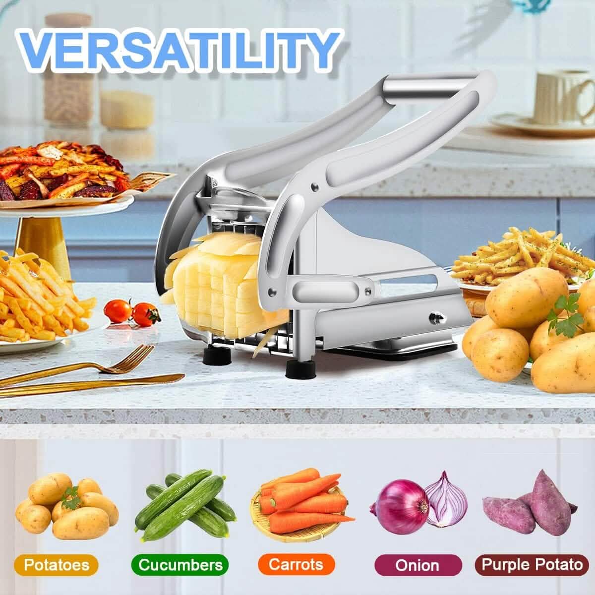 Heavy Duty Stainless Steel Potato Cutter - A-1 Thread Vault