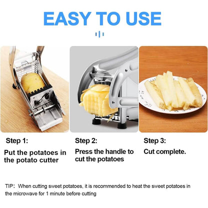 Heavy Duty Stainless Steel Potato Cutter - A-1 Thread Vault