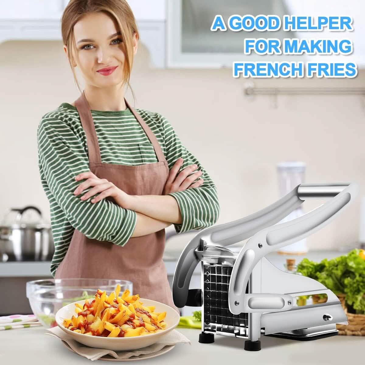 Heavy Duty Stainless Steel Potato Cutter - A-1 Thread Vault