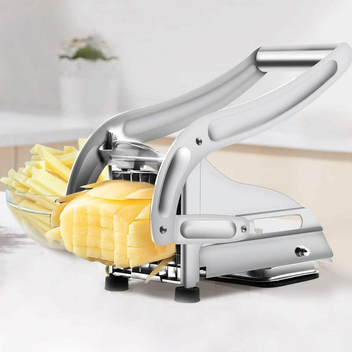 Heavy Duty Stainless Steel Potato Cutter - A-1 Thread Vault