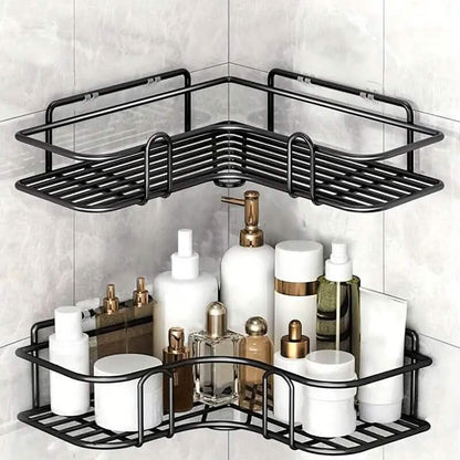 Heavy-Duty Triangle Wall Mounted Shower Caddy Rack - A-1 Thread Vault
